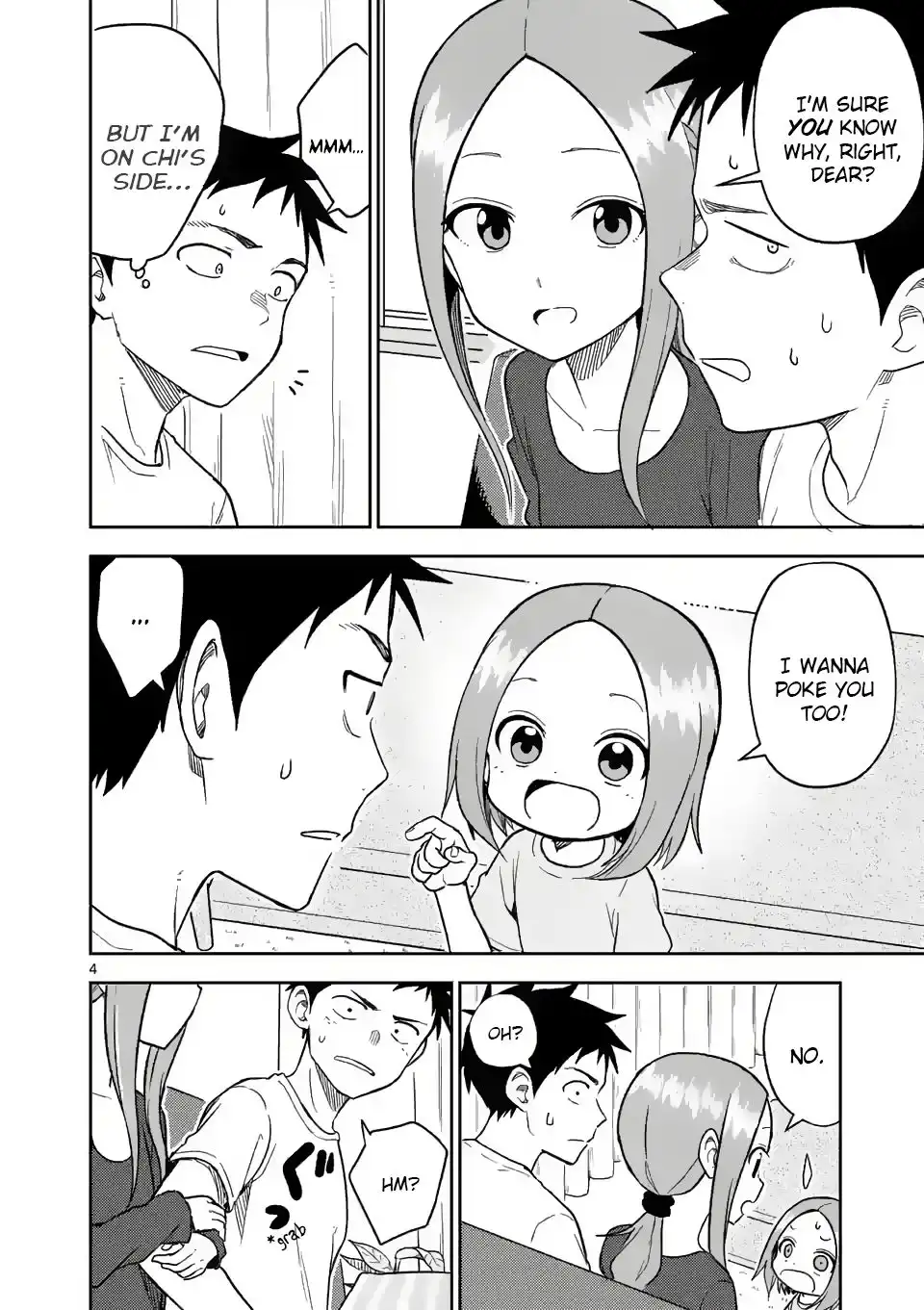 Karakai Jouzu no (Moto) Takagi-san Chapter 161 4